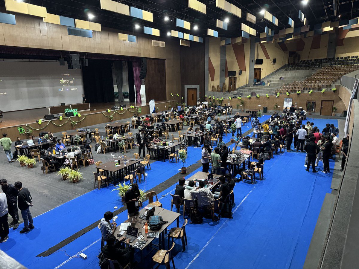 KrypcoreWeb3's tweet photo. Day 1 of @defy_2024 has officially kicked off! Let the hacking begin.
Build with Krypcore 🛠️
#dAppdevelopment #Hackathon #DefyTheNorm #KrypcoreWeb3 https://t.co/Ems5mWK46K