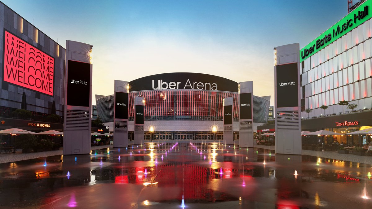 Kicking off 2024 with a bang 🚀 as @Uber secures naming rights for famous Berlin venues! Happy 10th anniversary Uber Germany 🇩🇪!!
#UberArena #UberEatsMusicHall #UberPlatz