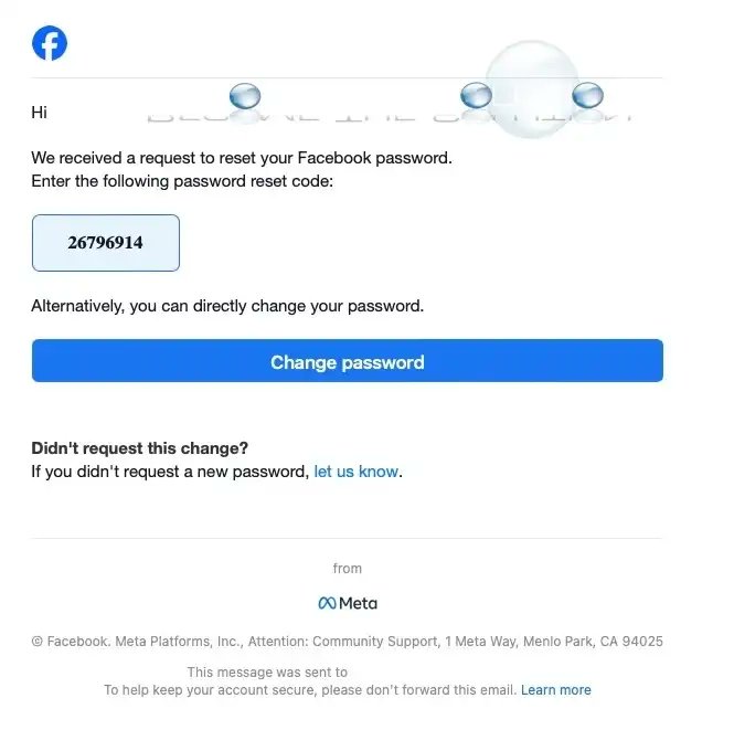 Become The Solution (@solutionchicago) on Twitter photo Did you Receive an Email From security@facebookmail.com with a Recovery Code but never requested one? Read on.
becomethesolution.com/news/did-you-r…
#Facebook #Meta #Phishing Did you Receive an Email From security@facebookmail.com with a Recovery Code but never requested one? Read on.
becomethesolution.com/news/did-you-r…
#Facebook #Meta #Phishing