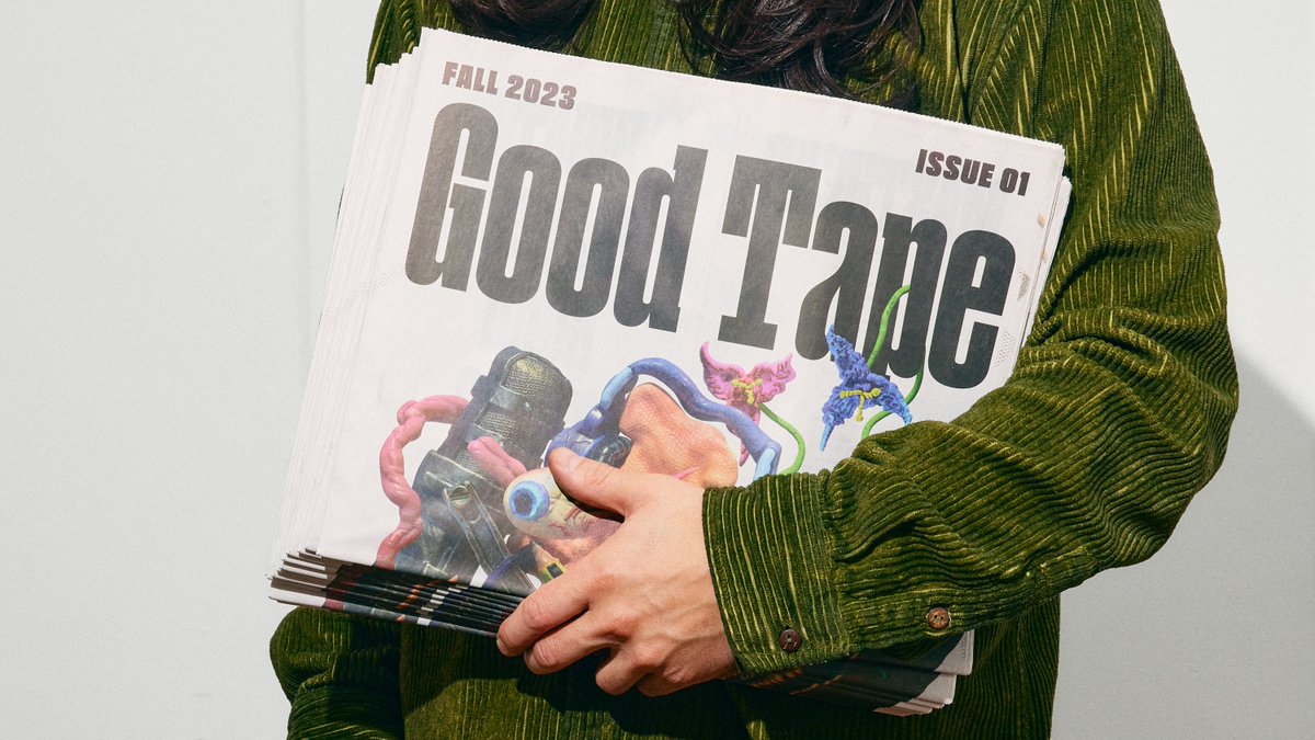 Issue 01 of Good Tape is now only $10 on our site! goodtape.com/shop/p/issue-01
