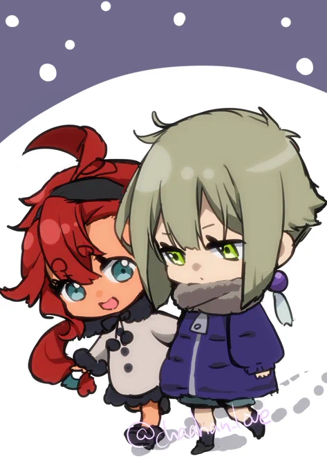 雪デートエラスレちゃん