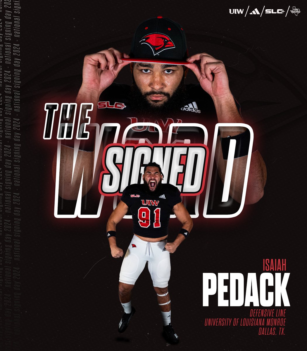 Signed! ✍️ Welcome to the 2⃣1⃣0⃣! @IsaiahPedack #TheWord #EOTF