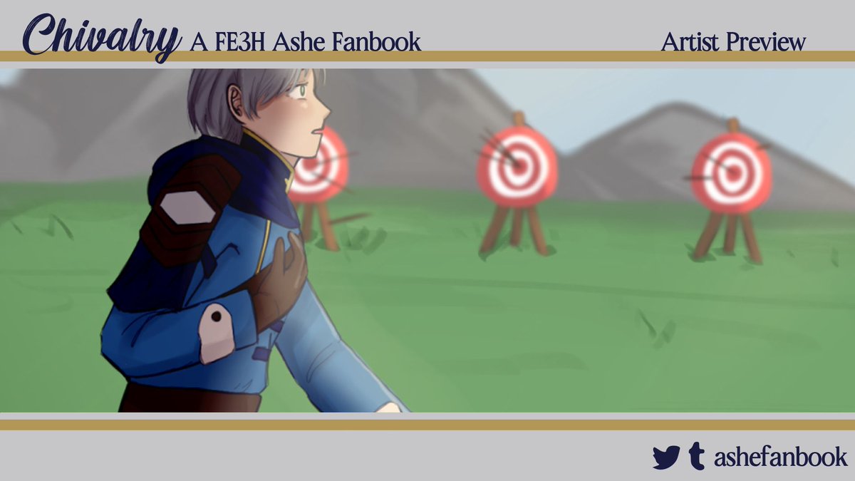 AsheFanbook's tweet photo. ✨ Chivalry: Artist preview ✨

Artist: @ayamai

Take a look at their piece in our zine!

🗓️Preorders Close January 31st
🕐11:59PM Eastern Time

Link to store in bio!

#AsheUbert #FE3H https://t.co/TNSnuUaFf7