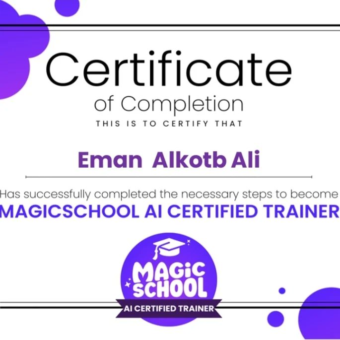 MikeWanking's tweet photo. Congratulations! 💥💫💥You have completed all steps to become 👌a MagicSchool AI Certified Trainer👌. This is an incredible accomplishment  🦾
#magicschool_ai 
#Magic_school 
#MIEExpert 
#Second_Level 
#magicschool 
#level2 
#microsoft 
#magicschoolai https://t.co/NXCugt1la9
