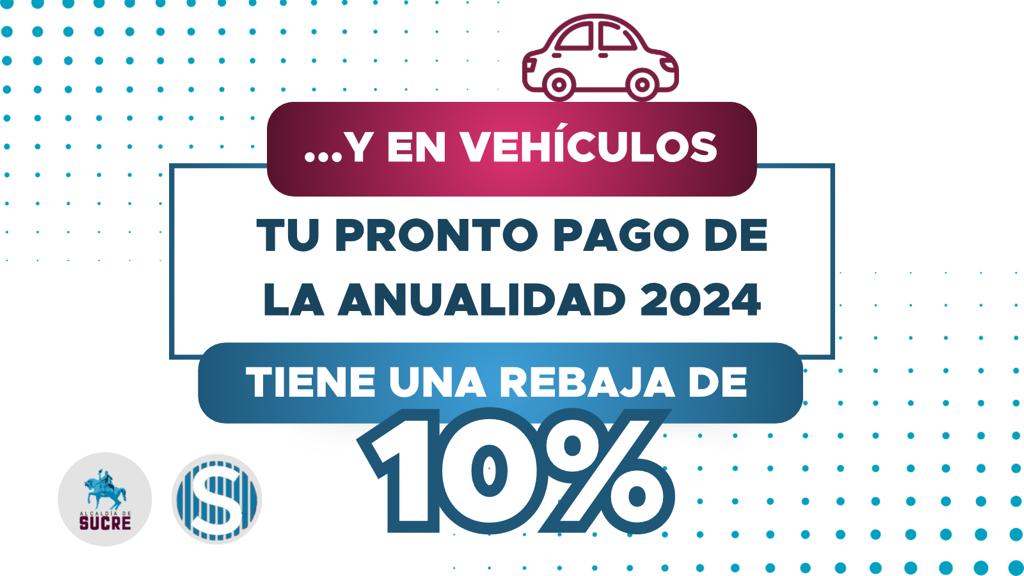 #ContribuyenteSucre no dejes pasar la oportunidad:
✅ Puedes ponerte al día a través de autogestión online en la Oficina Virtual 24/7.
✅ También puedes pagar en nuestras oficinas, 8:30 am a  4:30 pm.