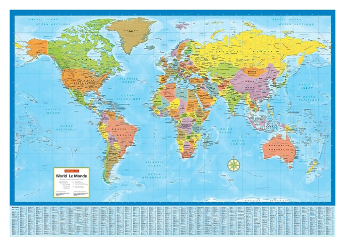 TDotResident's tweet image. #ONpoli 

BREAKING:

Doug Ford saves $165,850 per year by replacing Minister of Citizenship and Multiculturalism with $19.95 world map.