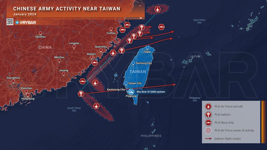 Užas: Kinezi kruže oko Tajvana GEdzUr3WgAERZwe?format=jpg&name=900x900