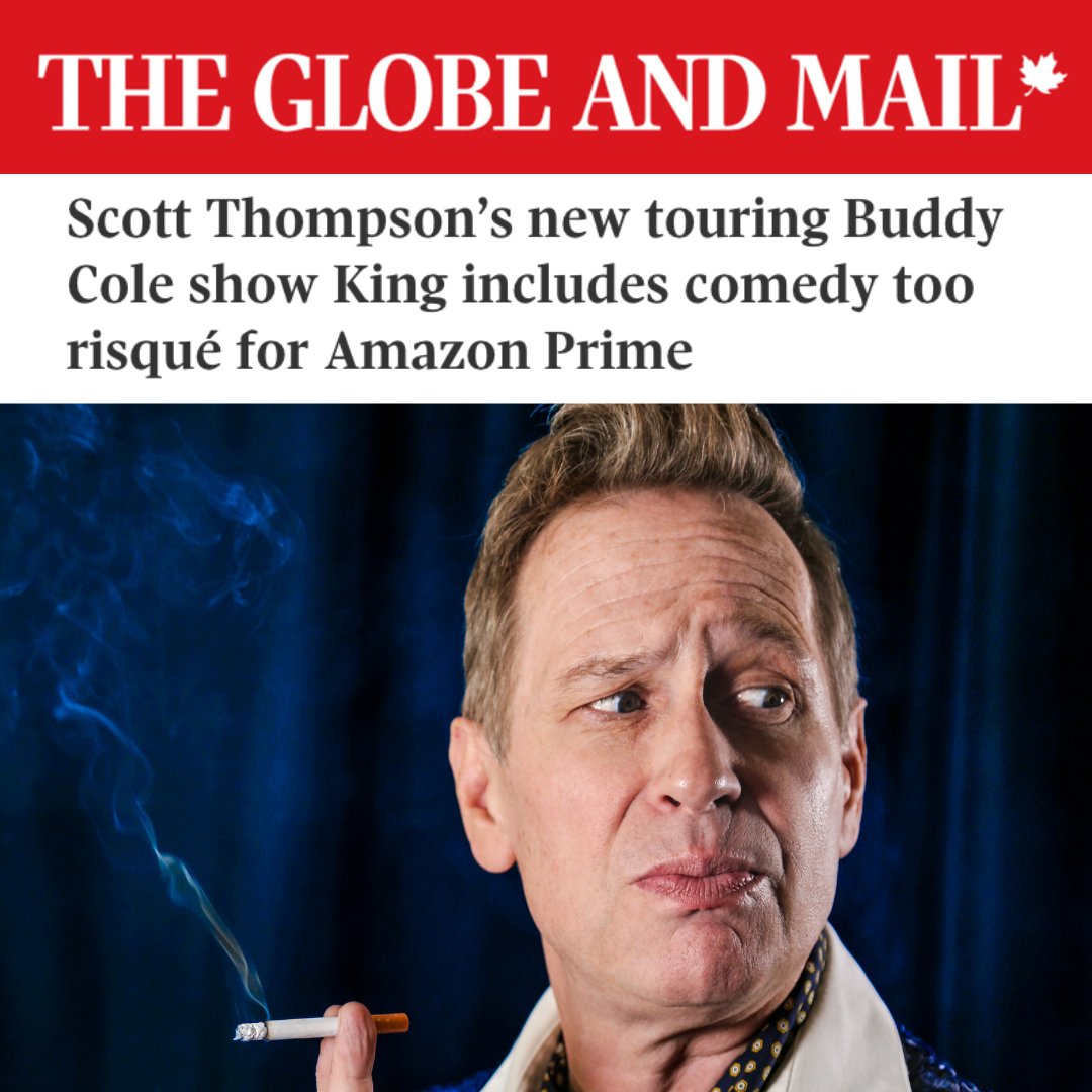 Scott Thompson (@scottthompson_) on Twitter photo 🍁Thank You, <a href="/globeandmail/">The Globe and Mail</a>, for this feature.
👉Read the full article HERE -> theglobeandmail.com/arts/article-s…
👑 Buddy is on tour with KING! You can see the upcoming dates and get tickets at NewScottLandLand.com! 🍁Thank You, <a href="/globeandmail/">The Globe and Mail</a>, for this feature.
👉Read the full article HERE -> theglobeandmail.com/arts/article-s…
👑 Buddy is on tour with KING! You can see the upcoming dates and get tickets at NewScottLandLand.com!