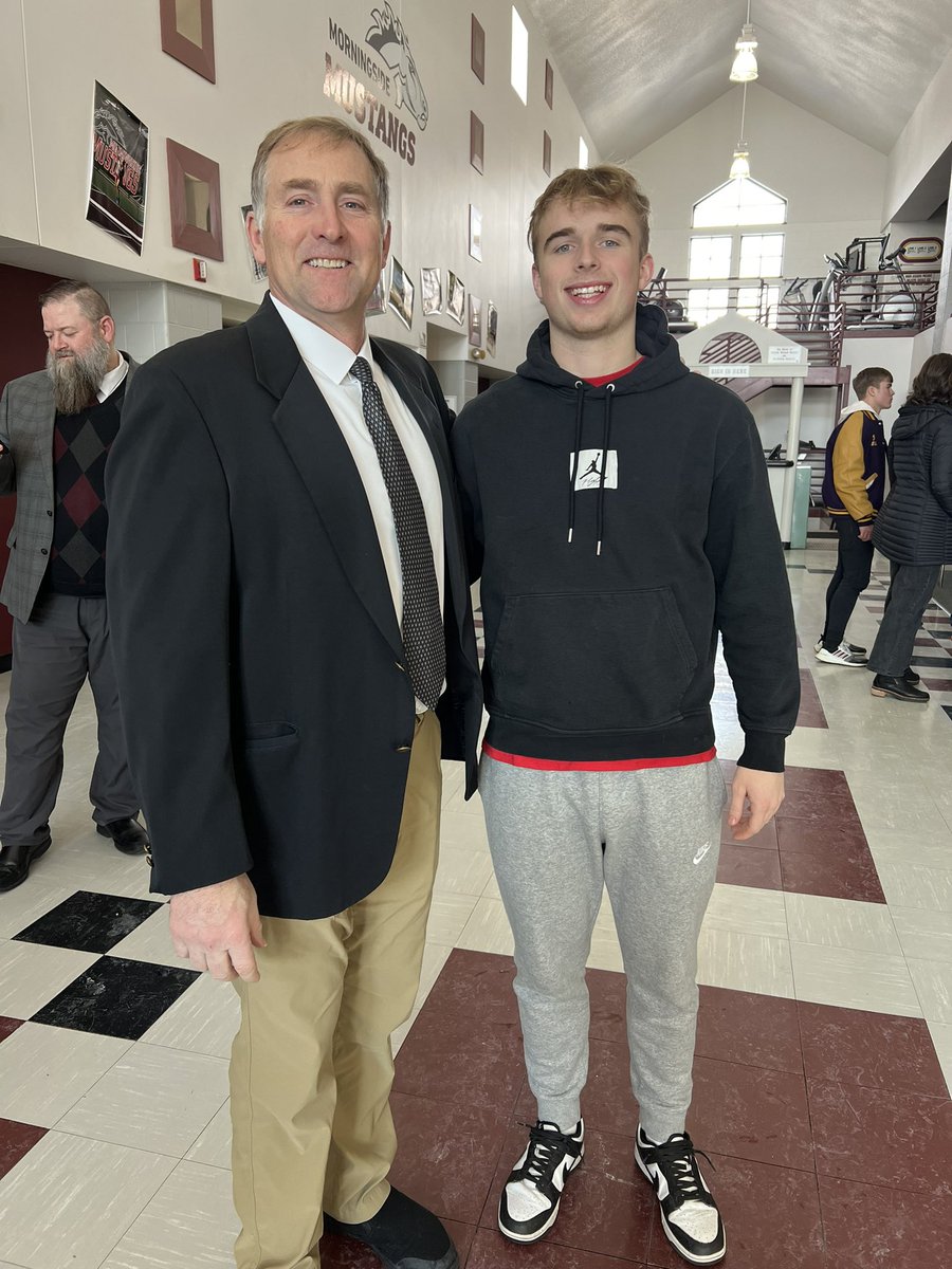Thank you @MsideFball and coaching staff for the visit today. The university and football program is very impressive. I am honored to have received an offer to play football with @MsideFootball. Go Mustangs!