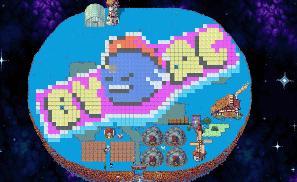 Calling all BYAC farmers! We're having our inaugural <a href="/pixels_online/">Pixels</a> farming competition for our land at 4402. Just plant, mill or mine in our land to get into the leaderboards.

You can see the leaderboard and prizes here: pixelslookup.xyz/competitions/B…

Competition runs for 7 days!