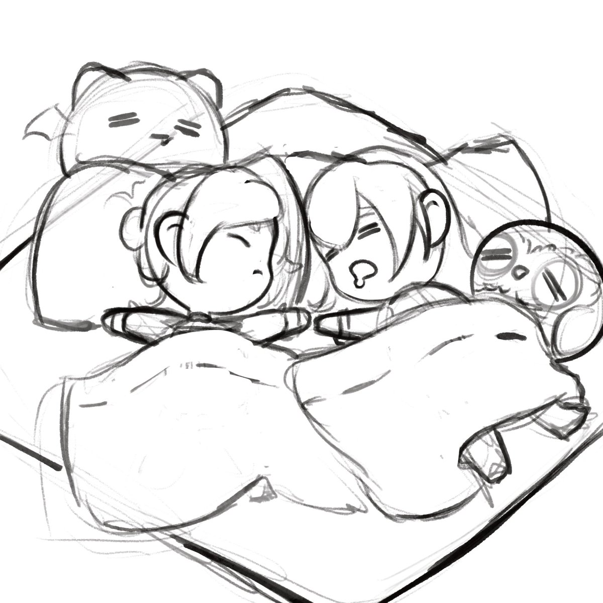 Camazotz41's tweet photo. Boceto canjeado por @AnimixArt https://t.co/h3gGPtTekB