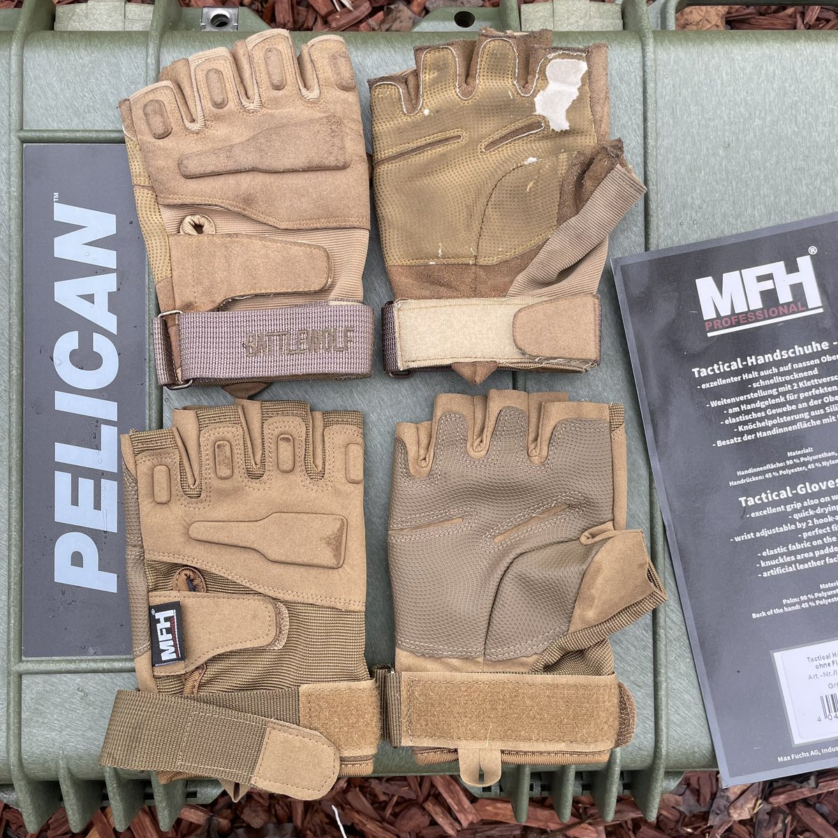 New gloves by MFH from Military1st in the UK

These are far nicer than my knock-off of the BLACKHAWK S.O.L.A.G. Half finger gloves

The color also is a bit darker, and better matches my LBX Tactical Armatus II plate carrier

#MFH #TacticalGloves #CaptainPrice #CaptainPriceCosplay