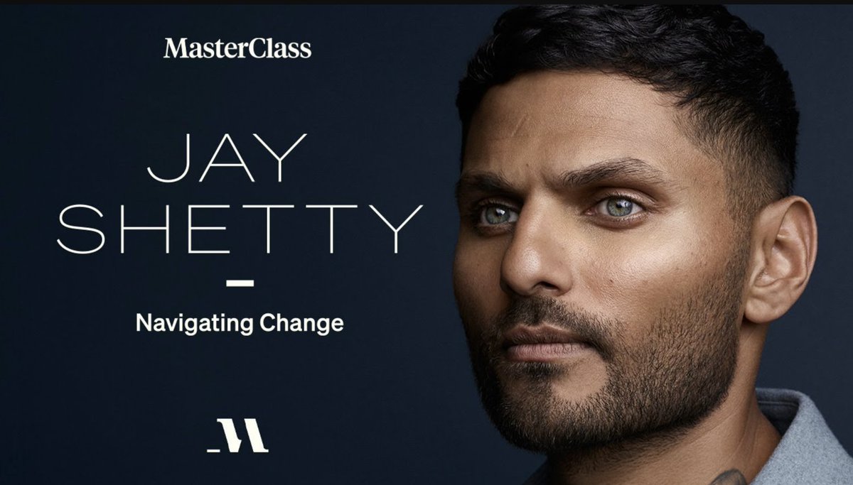 2 #questions when #navigating #change: "Will I #regret it if I don't #try?" OR "Will I regret it if I do try?" - <a href="/JayShetty/">Jay Shetty</a> in <a href="/MasterClass/">MasterClass</a>
