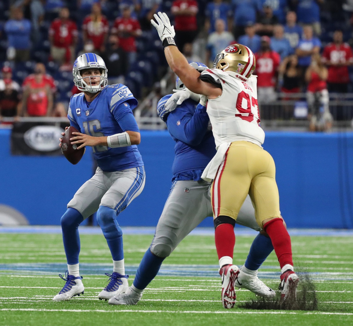 NBC Sports posted its most-watched NFL Divisional Playoff telecast in 30 years.

NBC says its coverage of Detroit Lions vs. Tampa Bay Buccaneers averaged 40.4M viewers across network, Peacock and NBC/NFL digital platforms.

Detroit was No. 1 TV market by far with a 40.5 rating.
