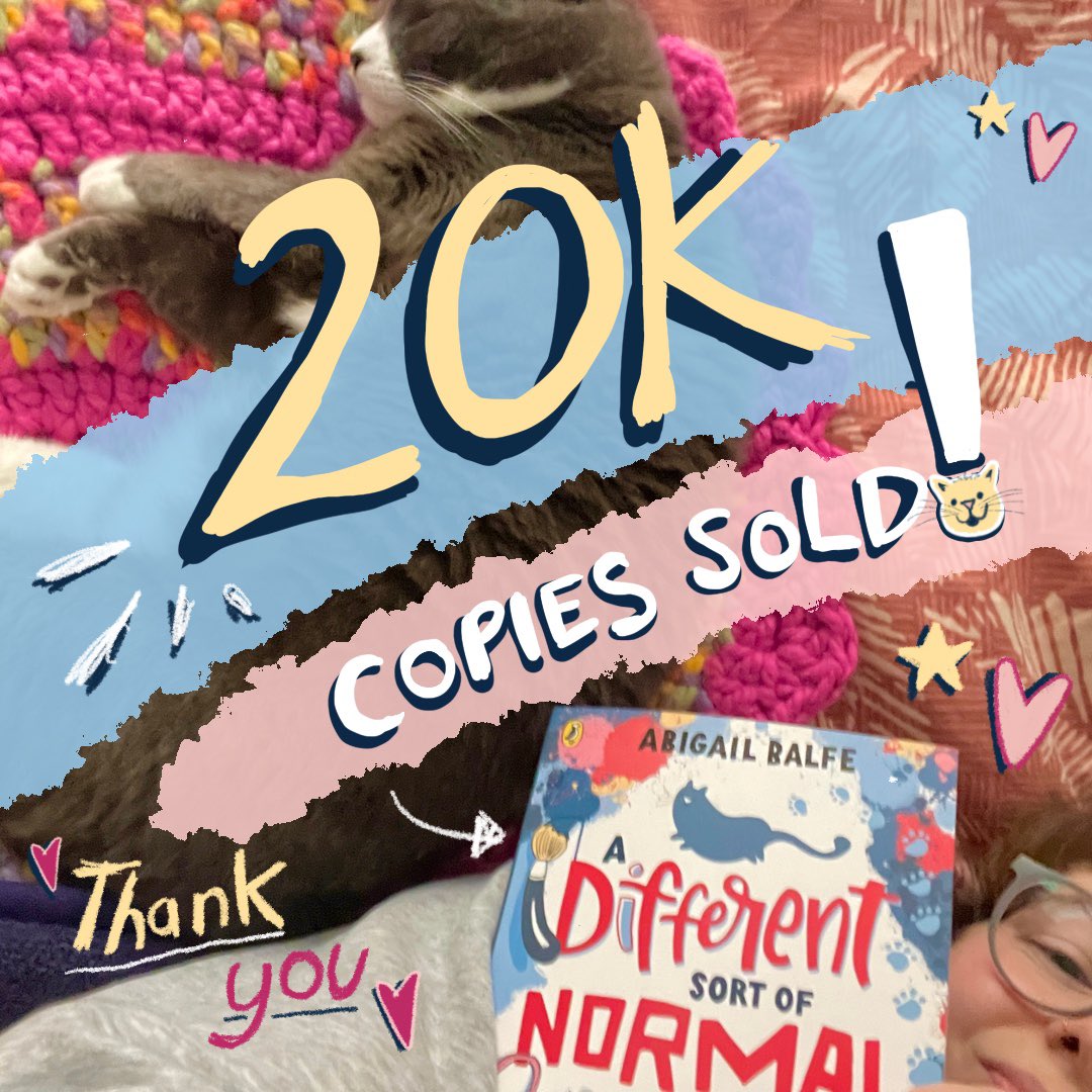 Um so I found out my little book about growing up autistic has sold more than 20k copies worldwide 🤯 10k in the UK and another 10K across the rest of the world 🌍 So SO grateful to everyone who has chosen #ADifferentSortOfNormal 🥹❤️🙏 THANK YOU 🙏 🌞
