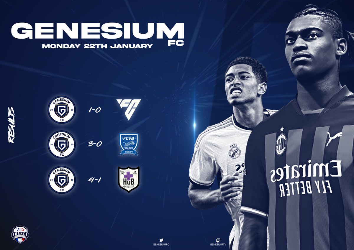 Genesium FC ⚽️ tweet media