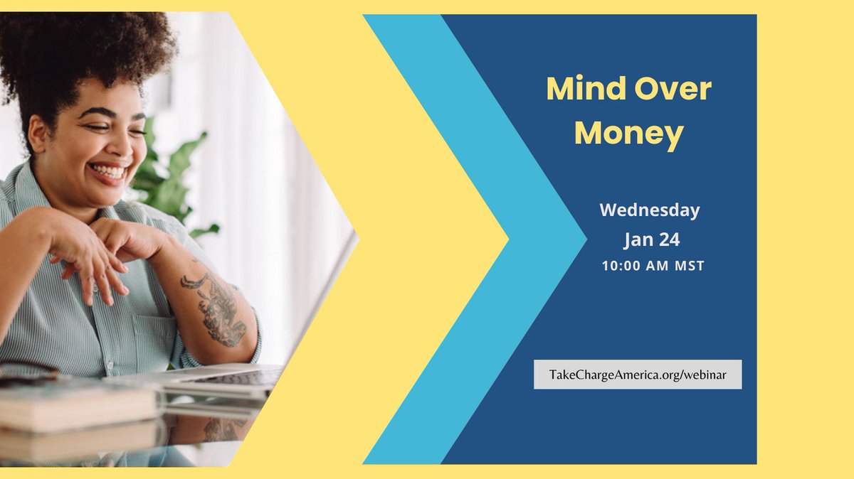 TCAsolutions's tweet image. Learn how your thoughts, feelings, and beliefs about #money affect how you manage your finances when you join our webinar, &quot;Mind Over Money.&quot; Register now! #financialeducation #financialliteracy #webinar
us06web.zoom.us/webinar/regist…