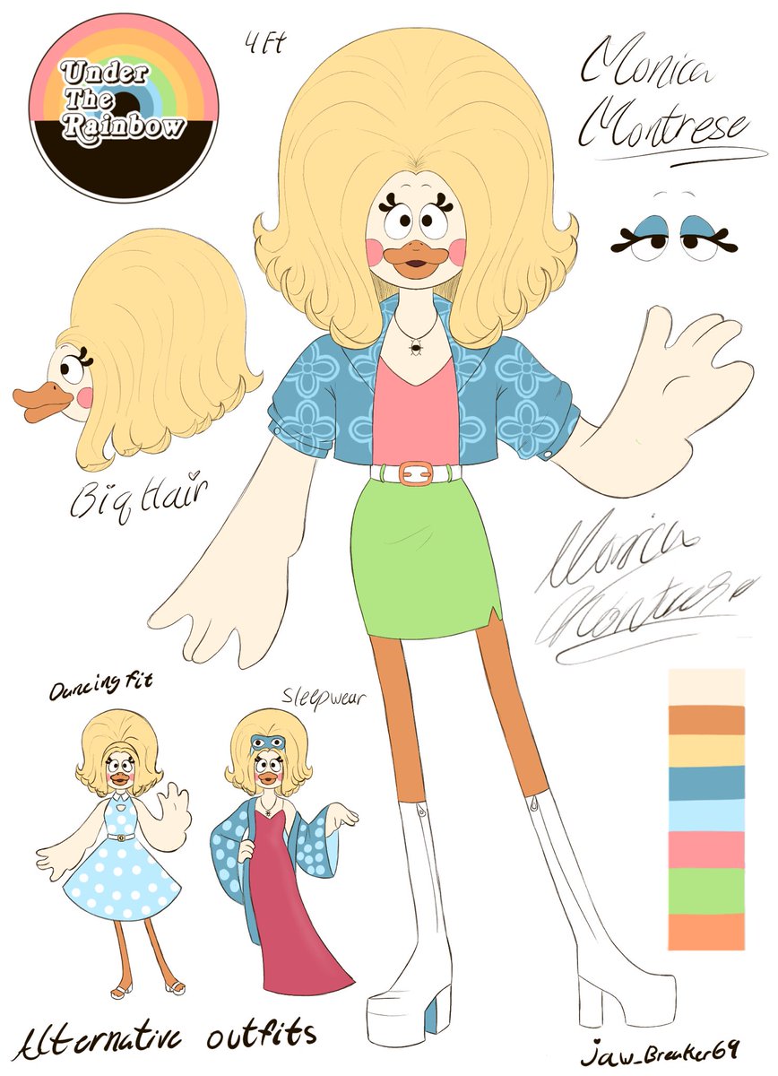 jaw_Breaker69's tweet photo. Revealing the Characters of #UndertheRainbow newest Redesigns
I hope you love them as much as i do https://t.co/NaMYr8KPRm