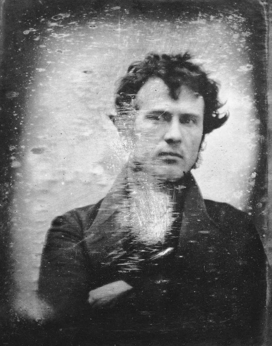 Jaampix6's tweet photo. @historyinmemes Robert Cornelius was an American photographer and pioneer in the history of photography. His daguerreotype self-portrait taken in 1839 is generally accepted as the first known photographic portrait of a person taken in the United States. https://t.co/gvELUidwNt