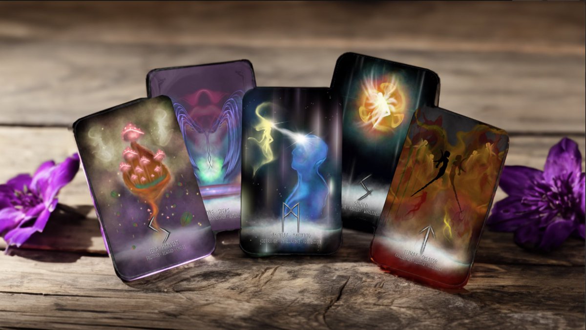 wizardnomad's tweet image. Mock up of my New Rune Oracle cards. At the moment I’m going with Tarot size. Coming soon to Kickstarter. #tarotcards #runecards #runeoracledeck #tarotreadimg #runereading #nebulasryne #nebulasmirror