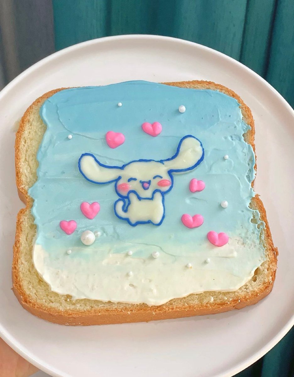 lovesickdoe's tweet photo. cinnamoroll toast https://t.co/aSKSvuET9b