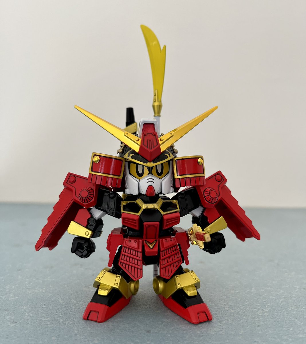 maxmis9's tweet image. 武者頑馱無入墨完成
#BB戰士  #SDCS #鋼彈 #高達