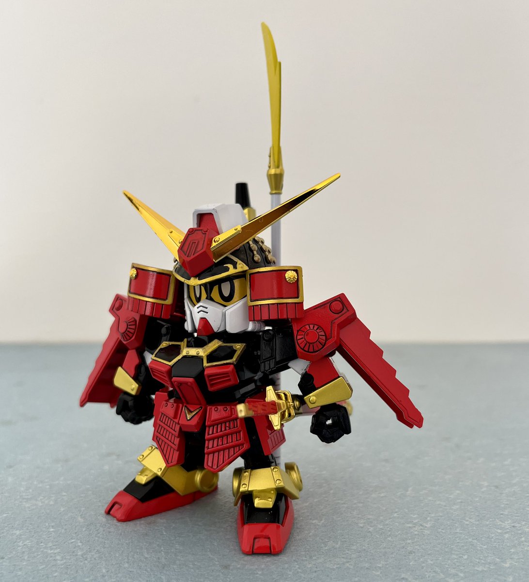 maxmis9's tweet image. 武者頑馱無入墨完成
#BB戰士  #SDCS #鋼彈 #高達