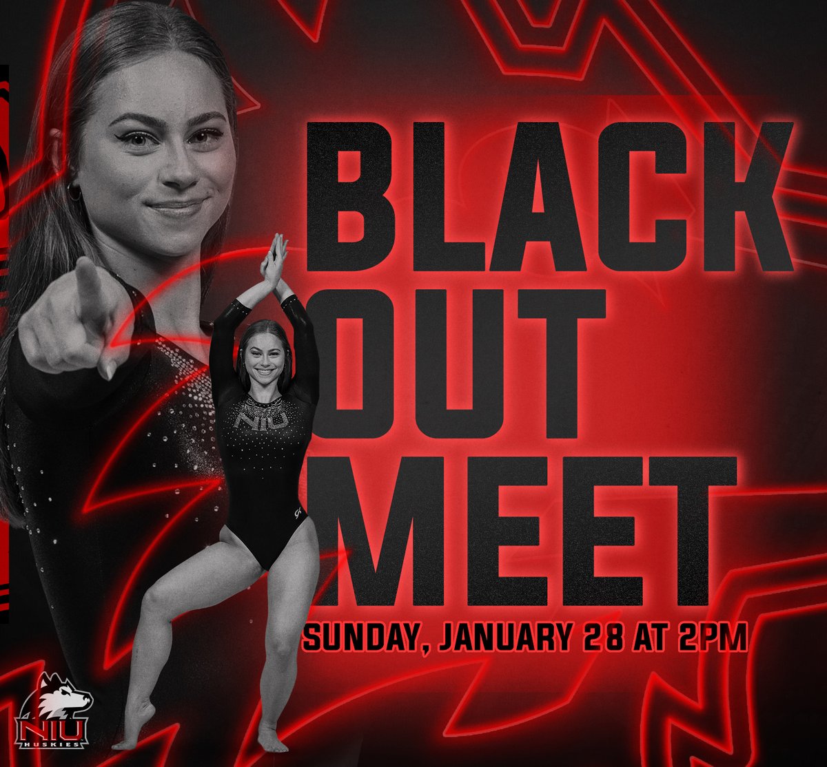 Happy Meet Week Monday 🖤
We're taking the Convo by storm this Sunday as we host  Central Michigan and Eastern Michigan at our Black Out Meet 🐾 Admission is FREE!