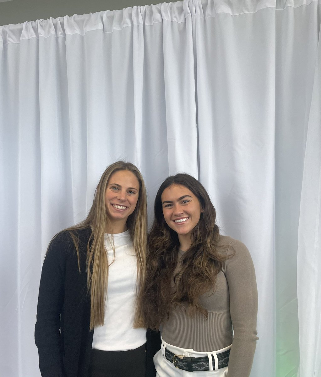 BGSU_WSoccer's tweet photo. Isabelle Gilmore and Jaden Frigerio represented @BGSU_WSoccer and @BGSU_Athletics at the @MACSports summit this weekend! Great professional opportunity for these two women and they will bring back valuable resources for the program! 

#AyZiggy https://t.co/zzYCqO6fDW