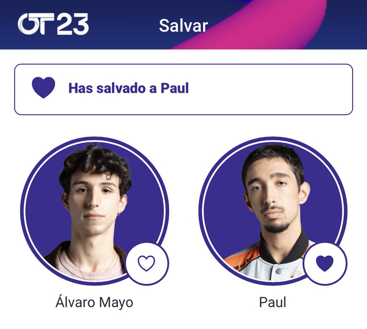 quiero mazo a alvaro, pero paul es paul y esta lucha va a ser muy complicada ganarla