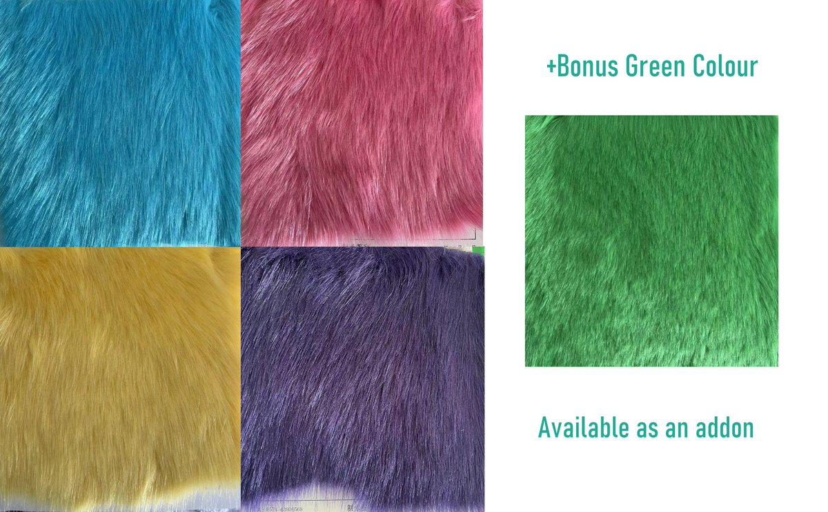 Five new fur colours coming soon thanks to our Kickstarter!