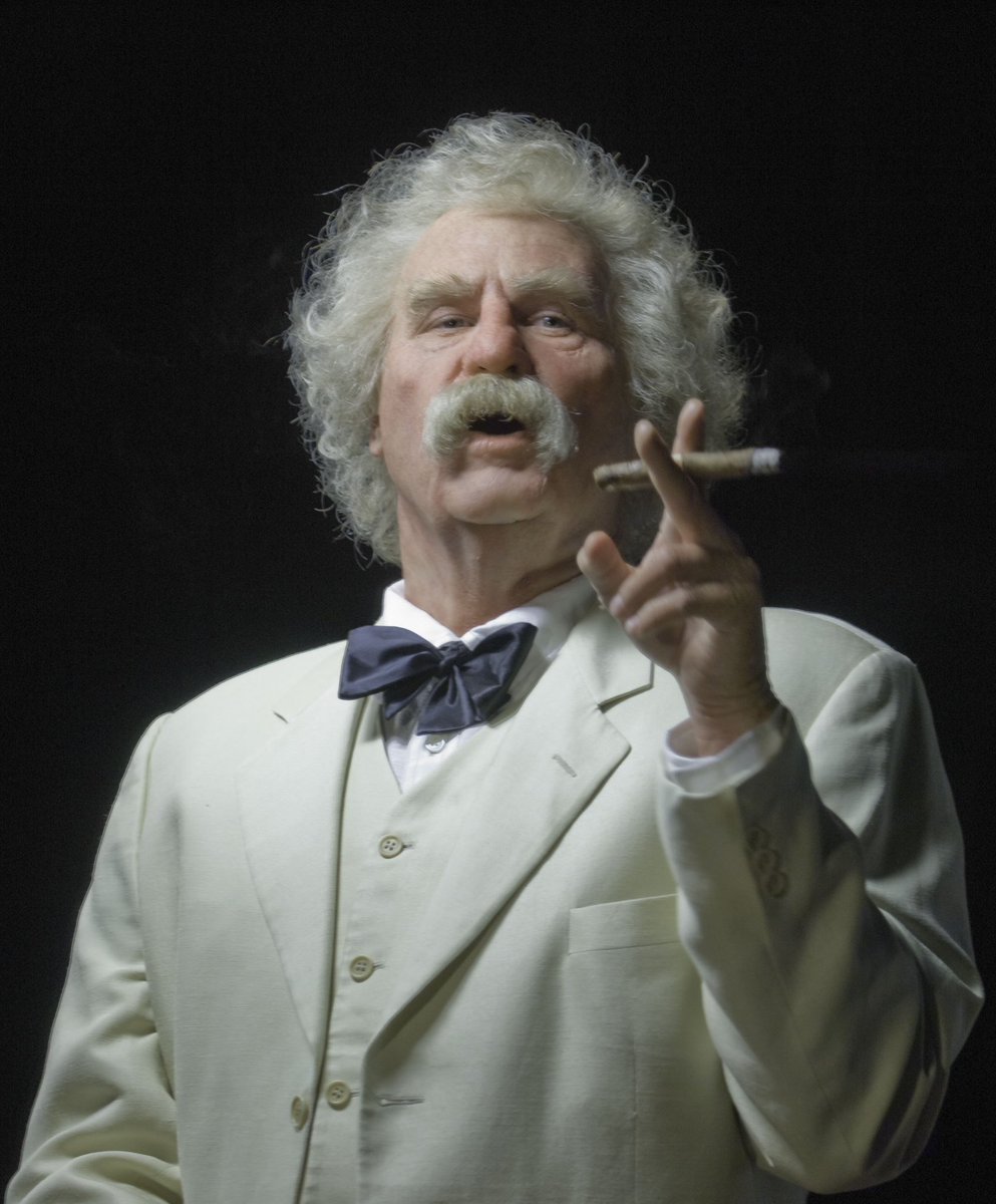 Apparently, there is nothing that cannot happen today #marktwain