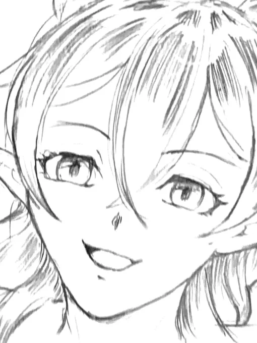 1166日目、朝1時間くらい描きました!

いつもベタは塗りのタイミングで塗ってたのを今回は下書きの時点でベタを入れてみようかなと… 
