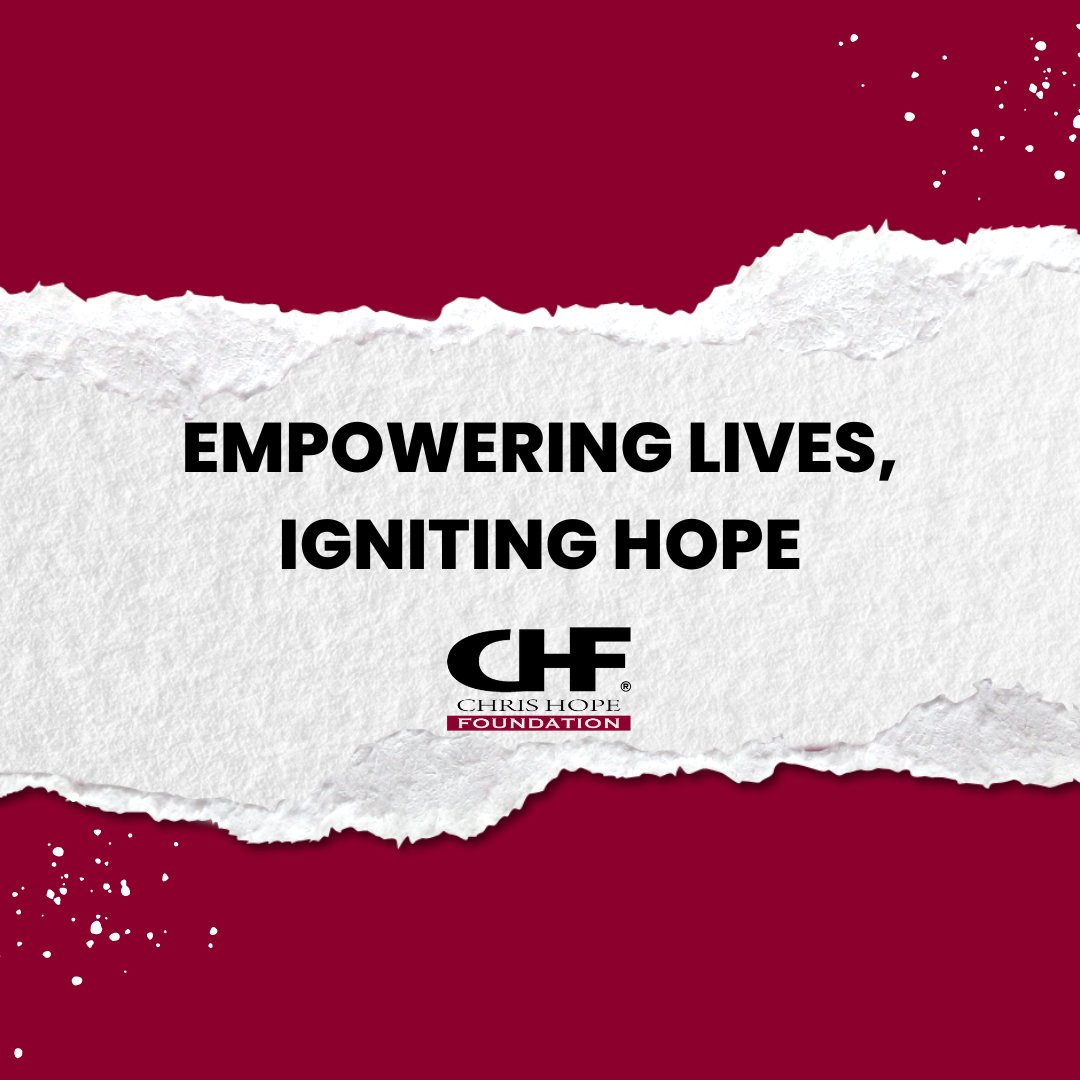 ChrisHopeFoundation tweet media