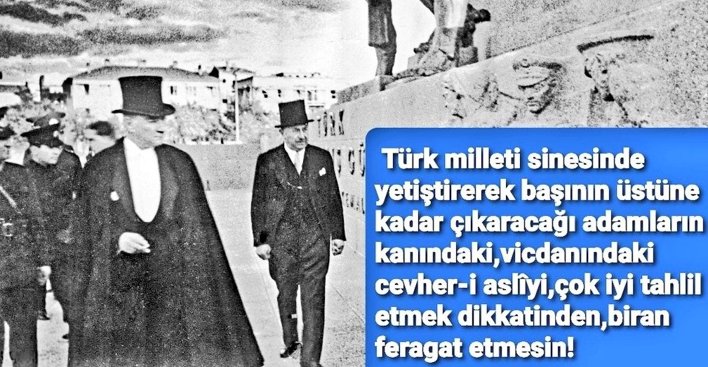 @erylmazfatih38 Sn.@erylmazfatih38 amirim, milletimiz,özellikle kendine ATATÜRK'çü diyen ALKOYUN olmuş kitle NUTUK okumadığı, okuyanın ise idrak edemediği için ama düşmanların bu kitleden daha iyi anladığı için bu durumda memleket.
Şu⬇️sözü bile uygulamamanın bedelini,bugün ödüyoruz. 
Kahretsin