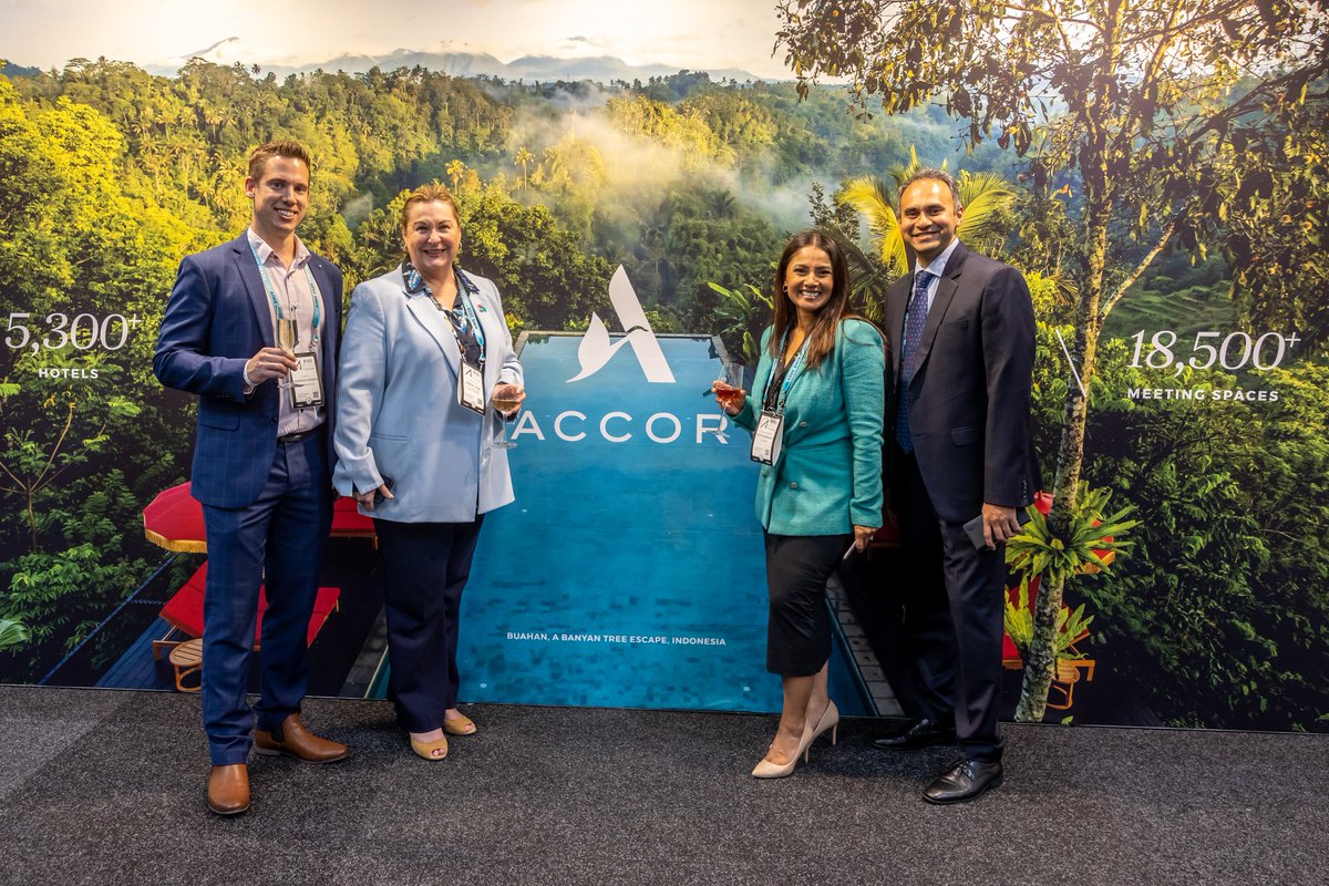Exciting News: Accor Sponsors the Hosted Buyer Lounge at AIME 2024 for the second year in a row!

🌐 Join us in the exclusive Accor Hosted Buyer Lounge – your premium space for networking, relaxation, and unique experiences at AIME 2024.

#AIME2024 #AccorExperience