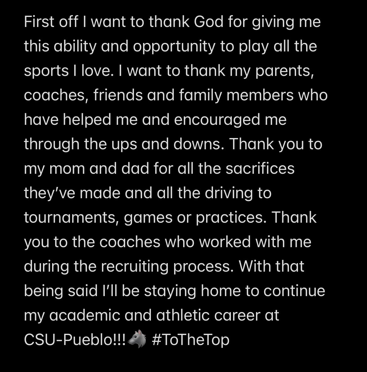 COMMITTED🐺 @CoachMac_A @PhilipVigil @CoachFaske @CSUPFootball @pch_athletics @Coach_Ramie_E @HornetFBall1953 @PlaymakerCorner @PrepRedzoneCO @PAndrada0722 #ToTheTop #forHisglory