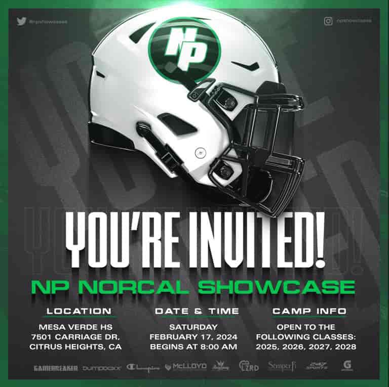 Glad to receive an invite <a href="/NPShowcases/">National Preps Showcases</a>