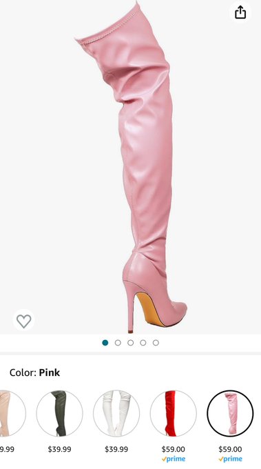 I need pink boots. Send for a pair. Now. 😇 🩷💓🩷 https://t.co/sccKJmXk9U