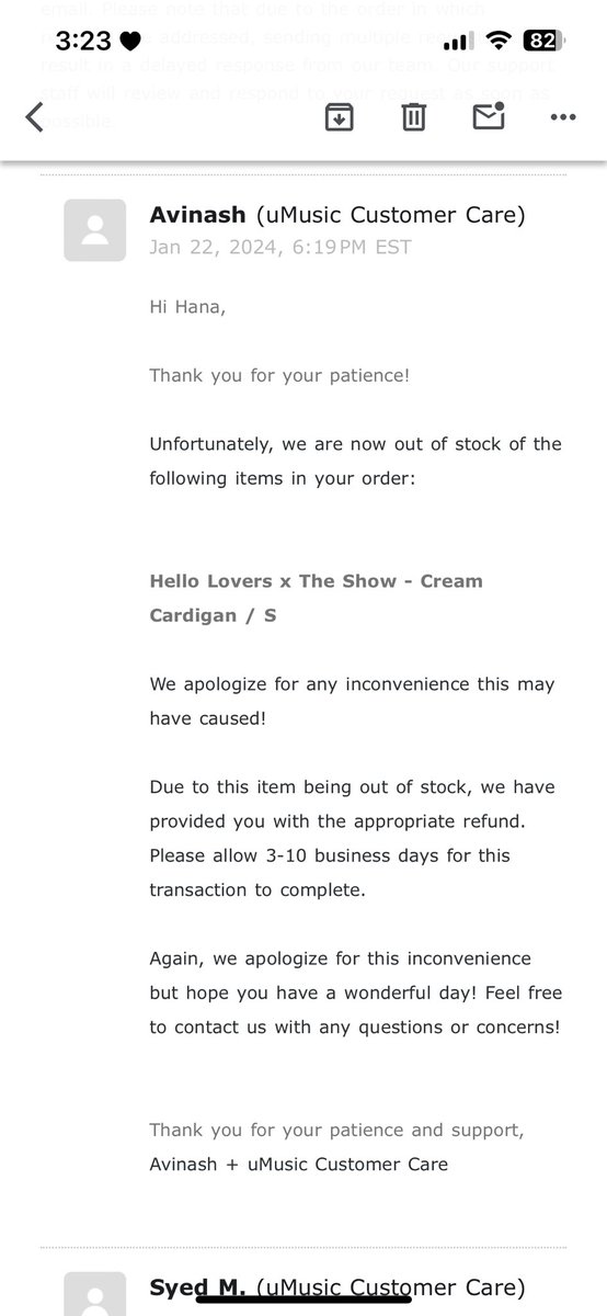 hanaclchan's tweet photo. @NiallOfficial PLS HELP 😭 i ordered the cardigan in May, and have been chasing the merch store since September about my order. Now I hear that it's sold out?! How is this possible...

Pls help @UMG 

#niallhoran #niallhorancardigan https://t.co/0G00hYOsBG