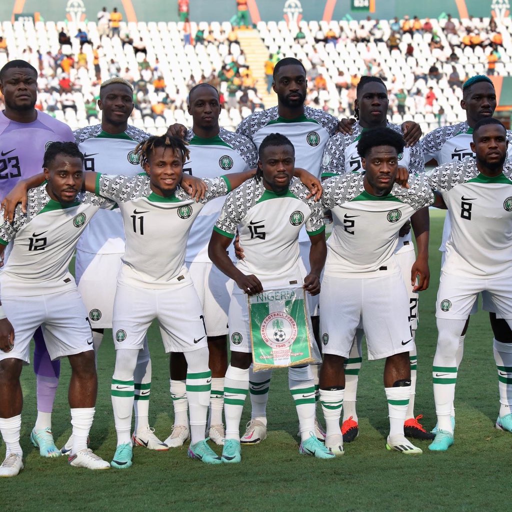 chizzybahd's tweet image. Just In‼️
A big Congratulations to The Nigerian Super Eagles on their AFCON Round of 16 qualification ‼️🤯🤯🇳🇬

#football #SoccerHeadlines #everythingfootball #McDonaldTalksFootball #AFCON2024 #SuperEagles #nigeriaandguinea