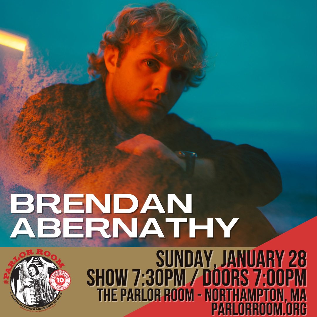 Alternative Lately 103.3FM (@alt_lately) on Twitter photo Local Northampton friends! The incredible <a href="/sheeparedope/">brendan abernathy</a> and <a href="/dylanowenmusic/">Dylan Owen</a> are playing live at The Parlor Room this coming Sunday, January 28th! We’ll be there, and hope to see all of you lovely folks there as well! Save the date and spread the word! 💙 Local Northampton friends! The incredible <a href="/sheeparedope/">brendan abernathy</a> and <a href="/dylanowenmusic/">Dylan Owen</a> are playing live at The Parlor Room this coming Sunday, January 28th! We’ll be there, and hope to see all of you lovely folks there as well! Save the date and spread the word! 💙