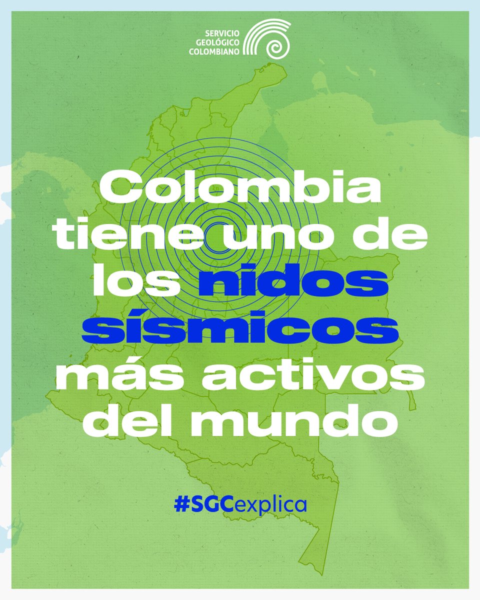 Much@s de ustedes nos han preguntado por qué tiembla tanto en el municipio de Los Santos, Santander.

Abrimos este 🧵 para contarles un poco sobre las particularidades que presenta esta zona del país.