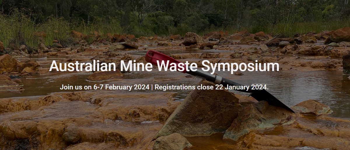 Delighted to deliver the opening plenary speech at the Australian Mine Waste Symposium hosted by @SMI_UQ, talking about our @UNSW SMaRT Centre sustainability vision and our #recycling technologies, to help with #decarbonisation efforts. @UNSWScience smart.unsw.edu.au/news-events/ne…