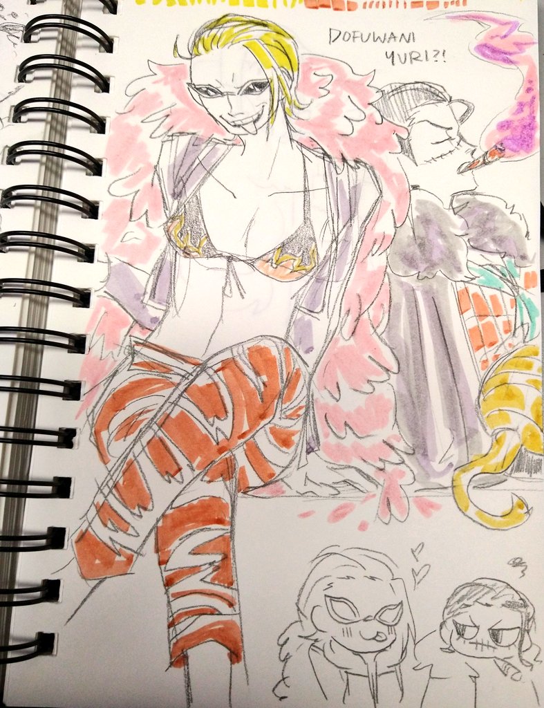 SookySlorp's tweet photo. Some colored pages from me sketchbook https://t.co/kuyd87wF1l
