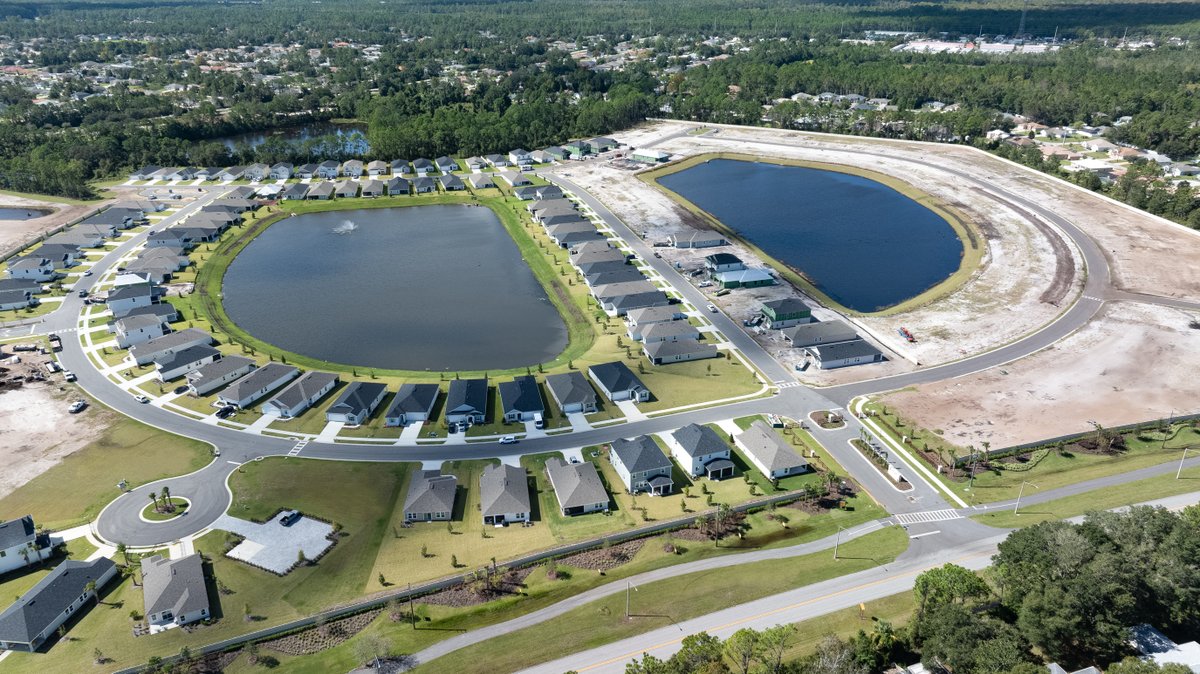 Construction is near completion at Whiteview Village in Palm Coast, Florida! This community will provide housing for 202 families and features a community pool, cabana, and kayak launch. Perfect for those sunny Florida days. 

#Alliant #BuildingBetterCommunities #CivilEngineering