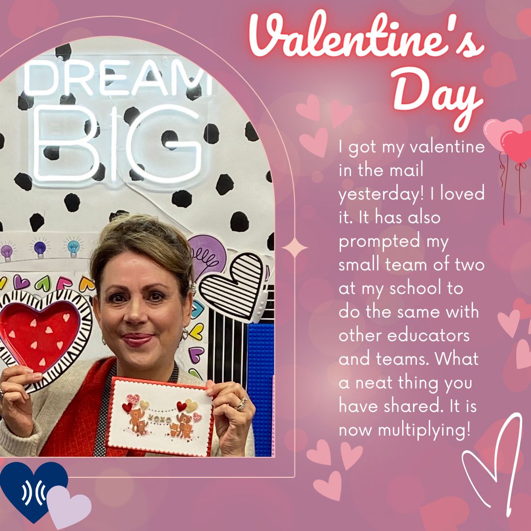 WLCMelissahelps's tweet photo. 🎉 Teachers 💌 @Learning_Ally's Share the Love event is here to honor YOU. Connect with our amazing partners and receive a joy-filled Valentine. Sign up, and let's show gratitude together!  

Sign up now ➡️ https://t.co/FA7CZboutm 
Join the Community! ➡️ https://t.co/PvuKtCpB2S https://t.co/W5fCdkASC6