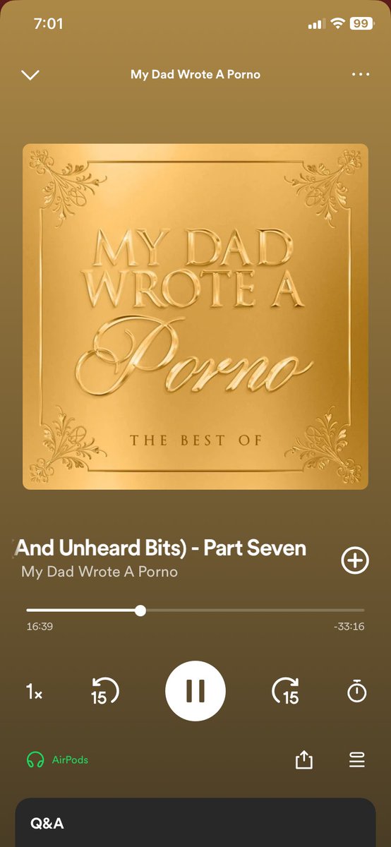 PART SEVEN IS OUT 😭😭💗💗💗💗 only thing getting me thru the months I swear 😭 @dadwroteaporno #mydadwroteaporno