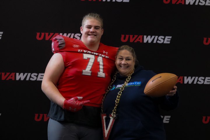 Nate Campbell (@natecampbell240) on Twitter photo #AGTG I’m blessed to say that I am 100% COMMITTED to UVA Wise‼️
I want to thank god, my family, my coaches, and everyone who has believed in me during my path‼️
<a href="/UVAWiseCavs/">UVA Wise Athletics</a> <a href="/UVAWiseCavsFB/">UVA Wise Football</a> <a href="/CoachGaryBass/">Gary Bass</a> <a href="/Coach_Ladd/">Tim Ladd</a> <a href="/NEGARecruits/">Northeast Georgia Recruits</a> <a href="/RecruitGeorgia/">Recruit Georgia</a> <a href="/HeadBallCoach21/">Bruce Lane</a> <a href="/coachgoodman53/">Mason Goodman</a> #AGTG I’m blessed to say that I am 100% COMMITTED to UVA Wise‼️
I want to thank god, my family, my coaches, and everyone who has believed in me during my path‼️
<a href="/UVAWiseCavs/">UVA Wise Athletics</a> <a href="/UVAWiseCavsFB/">UVA Wise Football</a> <a href="/CoachGaryBass/">Gary Bass</a> <a href="/Coach_Ladd/">Tim Ladd</a> <a href="/NEGARecruits/">Northeast Georgia Recruits</a> <a href="/RecruitGeorgia/">Recruit Georgia</a> <a href="/HeadBallCoach21/">Bruce Lane</a> <a href="/coachgoodman53/">Mason Goodman</a>