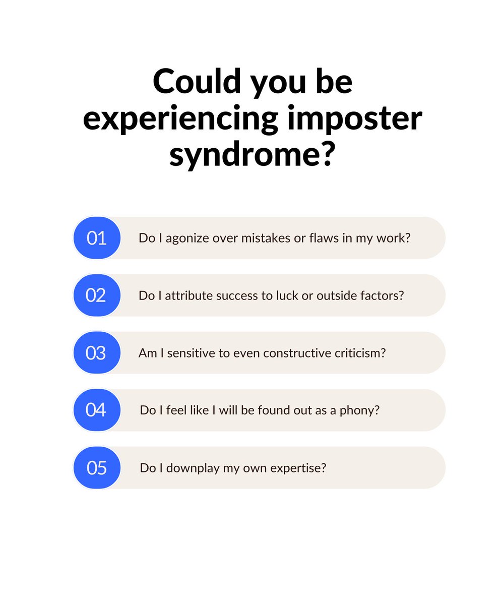 🔶 IM·POS·TER SYN·DROME
Imposter Syndrome (NOUN)
🔈The persistent inability to believe that one's success is deserved or has been legitimately achieved as a result of one's own efforts or skills: "people suffering from imposter syndrome may be at increased risk of anxiety".
